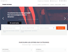 Tablet Screenshot of e-temps.ch
